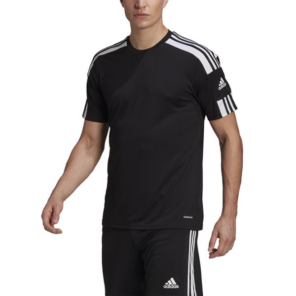 adidas Squadra 21 SS Black/White Football Shirt